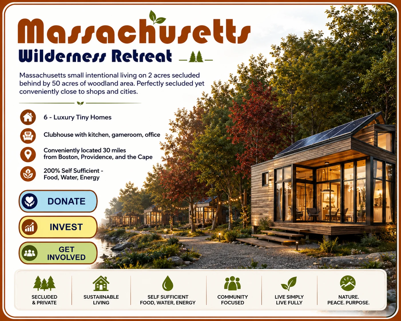Massachusetts Wilderness Retreat